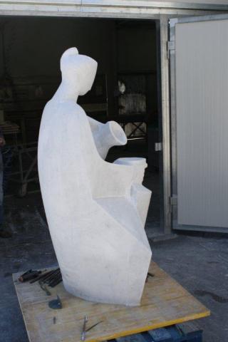 Sculpture "La temperanza" VALTIBERINA MARMI SANSEPOLCRO