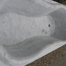 Bagno in pietra marmo e granito su misura